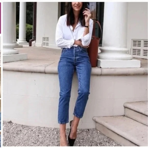 Everlane The 90s Cheeky Jean size 27 Crop - Picture 1 of 9